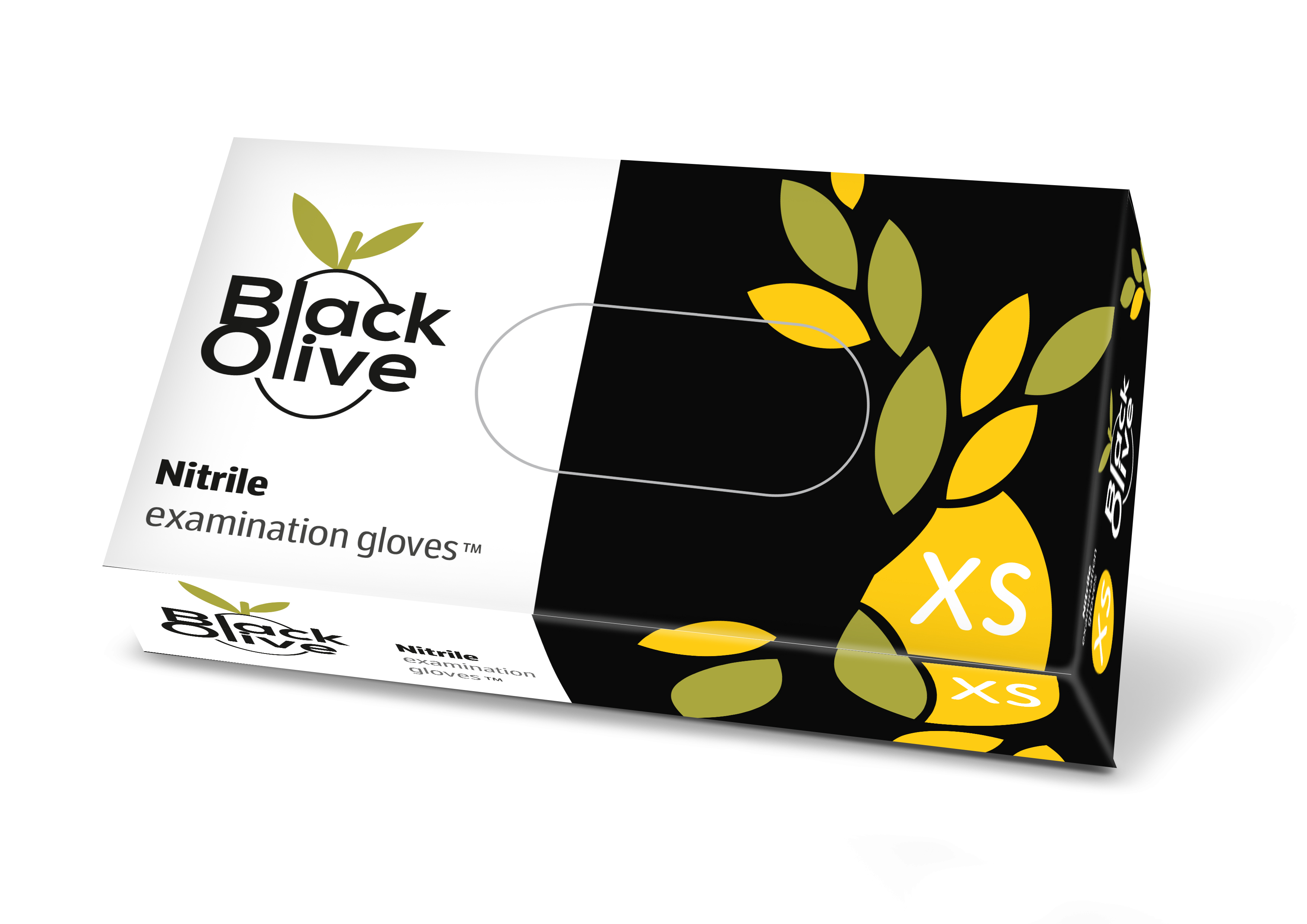 Nitrile gloves black BLACK OLIVES